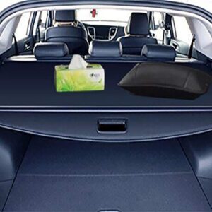 kongka Cargo Cover for 13-17 Ford Escape Cargo Cover Black Trunk Shielding Shade