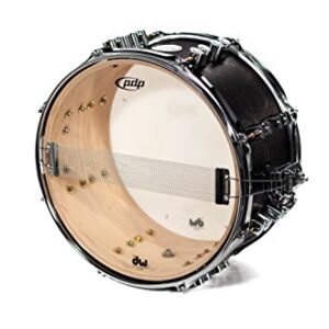 PDP By DW Black Wax Maple Snare Drum 7x13