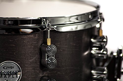 PDP By DW Black Wax Maple Snare Drum 7x13