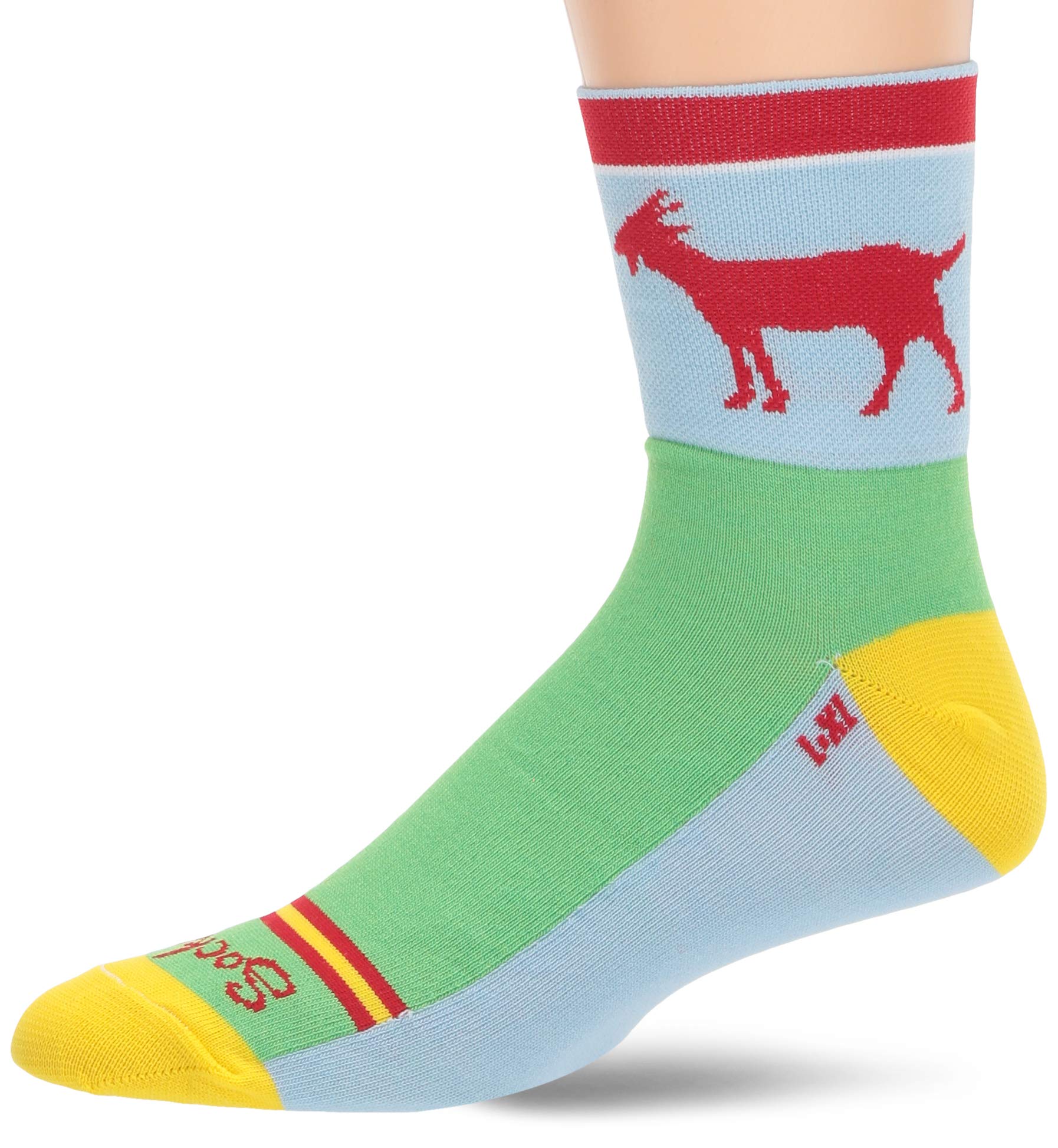 SockGuy, Adults' Classic Socks - Large/X-Large, Goat