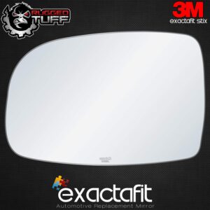 exactafit 8623L Driver Side Mirror Glass Replacement Repair Compatible With 1995 1996 1997 1998 1999 2000 2001 2002 2003 Ford Windstar Van