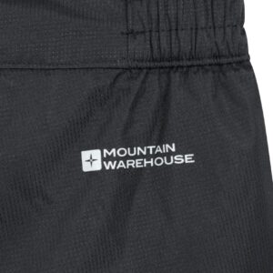 Mountain Warehouse Raptor Kids Snow Pants -Boys & Girls Winter Skiing Black 5-6 Years