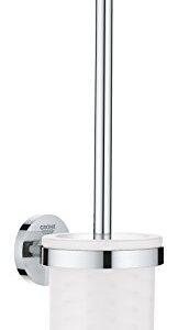 Grohe 40374001 Essentials Toilet Brush Set, Starlight Chrome