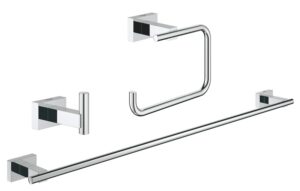 grohe essentials cube city bathroom set 3-in-1