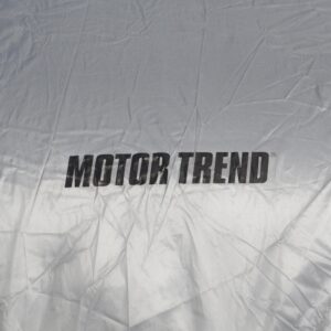 Motor Trend All Season WeatherWear 1-Poly Layer Snow proof, Water Resistant Car Cover Size XL1 - Fits up to 210" - CC-544+LOCK , Silver