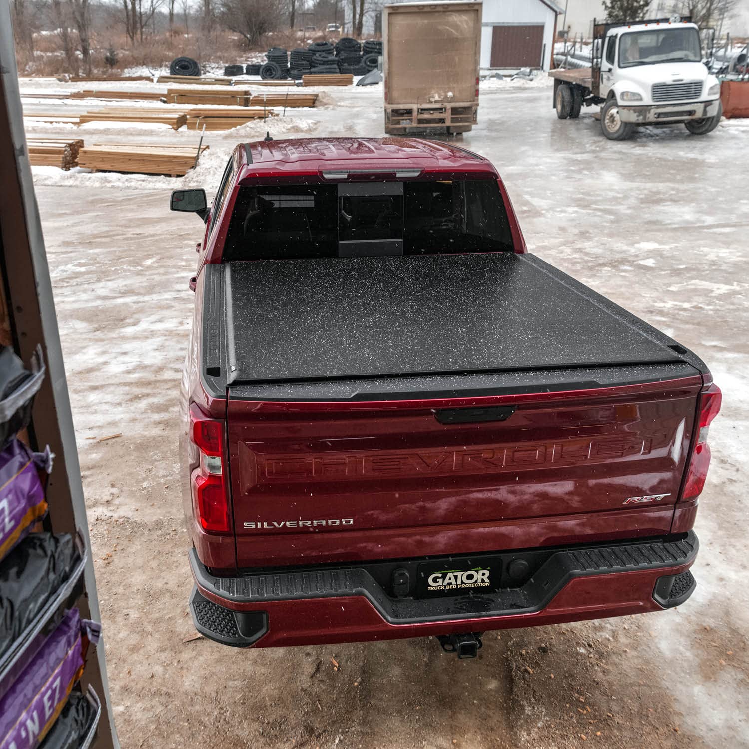 Gator Covers Gator ETX Soft Roll Up Truck Bed Tonneau Cover | 53306 | Fits 2004 - 2014 Ford F-150 5' 7" Bed (67'')