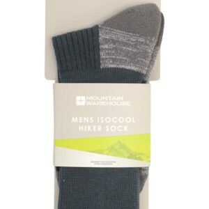 Mountain Warehouse IsoCool Hiker Socks - Winter Walking Socks Navy 8-12