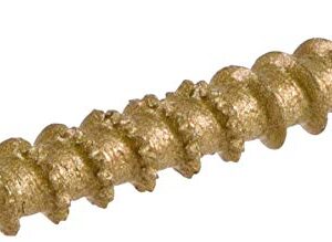 Power Pro 967778 Wood Screws, #9 x 3, Premium Outdoor Deck Screws, Rust Resistant, Epoxy Coated Bronze, 1/4 Keg, 2000 pcs