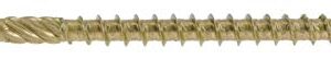 Power Pro 967778 Wood Screws, #9 x 3, Premium Outdoor Deck Screws, Rust Resistant, Epoxy Coated Bronze, 1/4 Keg, 2000 pcs