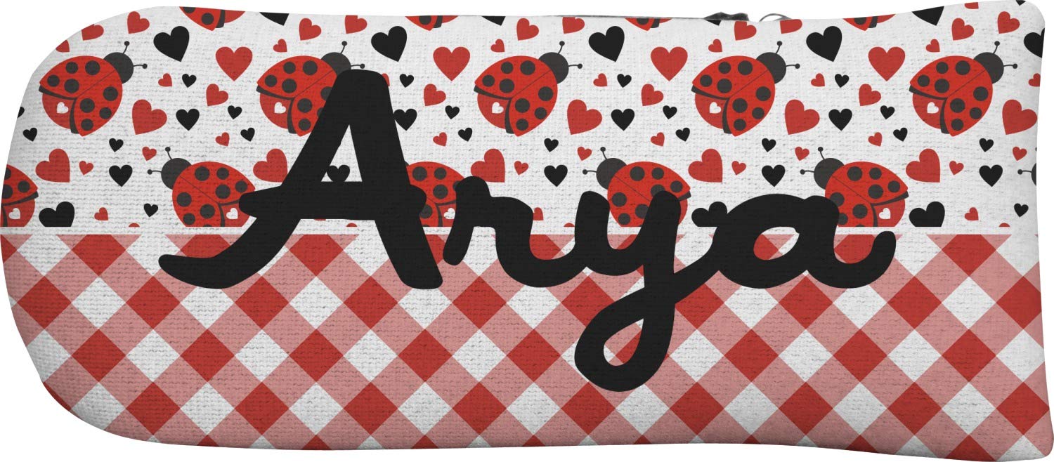 Personalized Ladybugs & Gingham Blade Putter Cover