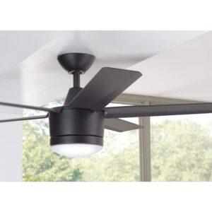 Home Decorators Collection Merwry LED 52" Indoor Ceiling Fan (Black)