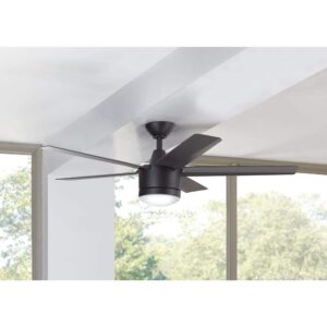 Home Decorators Collection Merwry LED 52" Indoor Ceiling Fan (Black)