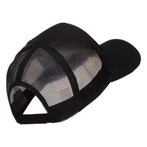 e4Hats.com US Army Military Police Patched Mesh Cap - Black OSFM