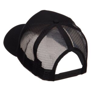 e4Hats.com US Army Military Police Patched Mesh Cap - Black OSFM