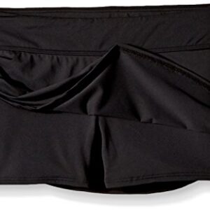 TYR Competitor Active Mini Skort, Medium, Black