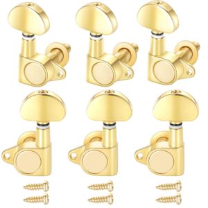 Gusnilo Guitar Tuner Pegs 1set 3l3r Grover-style Guitar Tuner Grover Tuners Head Gold