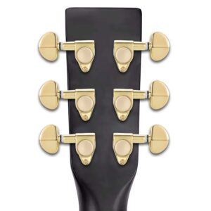 Gusnilo Guitar Tuner Pegs 1set 3l3r Grover-style Guitar Tuner Grover Tuners Head Gold