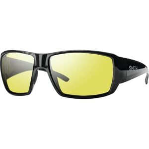 smith guide's choice sunglasses black/polarized low light ignitor