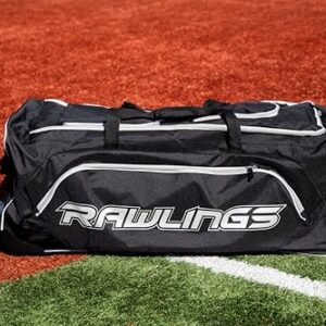 Rawlings | YADI Wheeled Catcher's Bag | Yadier Molina Model | Baseball/Softball | Black