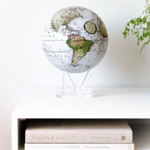 MOVA Globe Antique Terrestrial White 4.5"