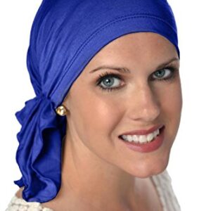 Headcovers Unlimited Slip-On Scarf - Cancer Headwear for Women (Black)