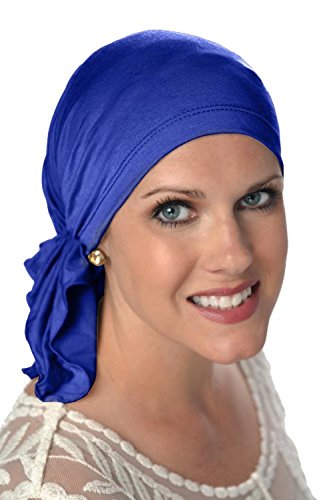 Headcovers Unlimited Slip-On Scarf - Cancer Headwear for Women (Black)