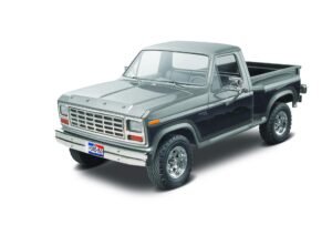 revell 85-4360 ford ranger pickup model truck kit 1:24 scale 78-piece skill level 4 plastic model building kit , gray, 12 years old and up