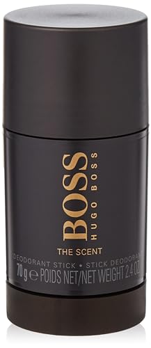 Hugo Boss The Scent Deodorant Stick for Men – With Notes of Ginger, Maninka Fruit & Leather Accords – 2.4 oz.