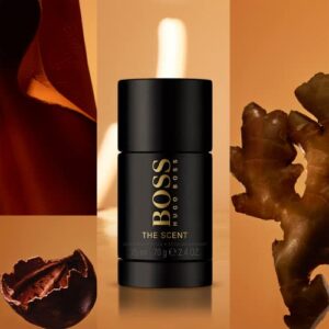 Hugo Boss The Scent Deodorant Stick for Men – With Notes of Ginger, Maninka Fruit & Leather Accords – 2.4 oz.