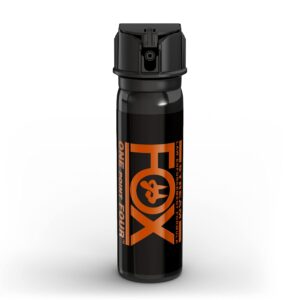 fox labs, one point four, 4% oc pepper spray- flip top stream (4 oz) 44fts