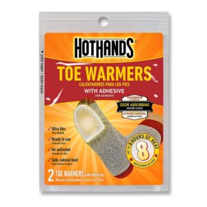 hothands adhesive toe warmer value pkg 18 count-pack