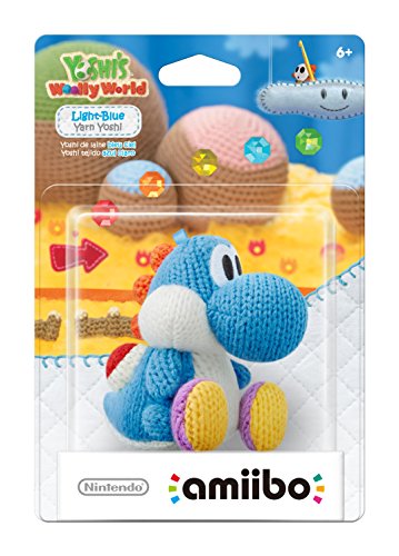 Nintendo Light Blue Yarn Yoshi Amiibo