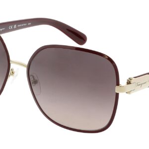 Salvatore Ferragamo Women's SF150S Light Gold/Bordeaux