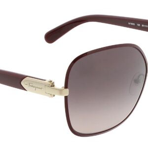 Salvatore Ferragamo Women's SF150S Light Gold/Bordeaux