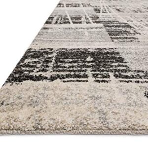 Loloi Emory Grey/Multi 2'-5" x 7'-7" Runner Rug