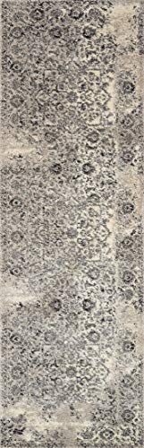 Loloi Emory Ivory/Charcoal 5'-3" x 7'-7" Area Rug