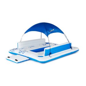 coolerz tropical breeze ii inflatable floating island