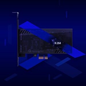 Elgato HD60 Pro1080p60 Capture and Passthrough, PCIe Capture Card, Low-Latency Technology, PS5, PS4, Xbox Series X/S, Xbox One, black