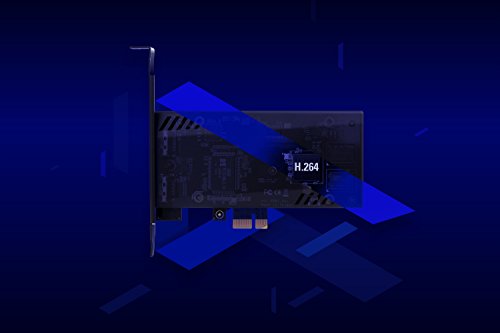 Elgato HD60 Pro1080p60 Capture and Passthrough, PCIe Capture Card, Low-Latency Technology, PS5, PS4, Xbox Series X/S, Xbox One, black