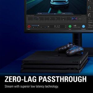 Elgato HD60 Pro1080p60 Capture and Passthrough, PCIe Capture Card, Low-Latency Technology, PS5, PS4, Xbox Series X/S, Xbox One, black