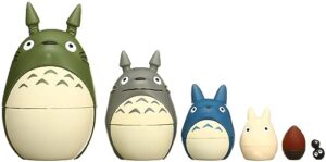 ensky - my neighbor totoro - totoro nesting dolls - official studio ghibli merchandise