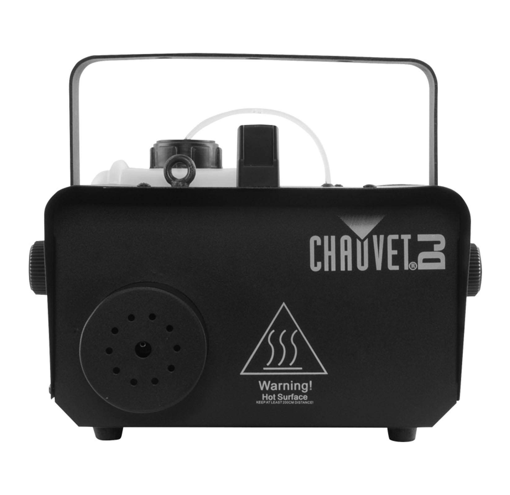 CHAUVET DJ Hurricane 1600 Compact High-Output Fog Machine w/Timer Remote & Automatic Shut-Off, BLACK