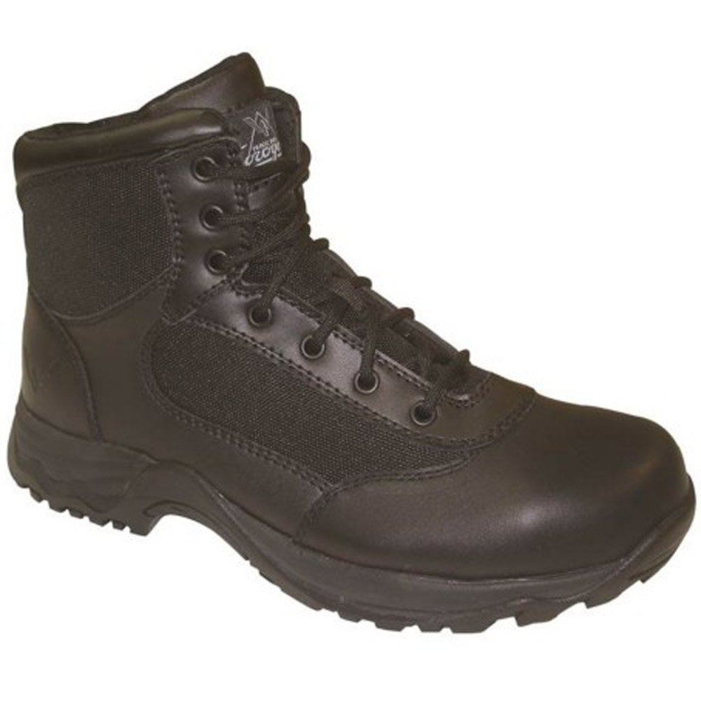 Thorogood Men's 6'' Academy Lace Black Hiking Boots 12 M