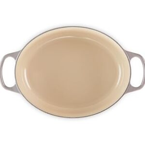 Le Creuset Enameled Cast Iron Signature Oval Dutch Oven, 5 qt. , Oyster