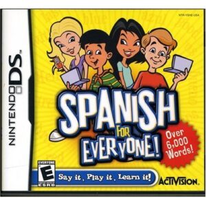 spanish for everyone - nintendo ds by activision