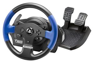 thrustmaster t150 rs racing wheel racing wheel and pedals (compatible with ps5, ps4, pc)