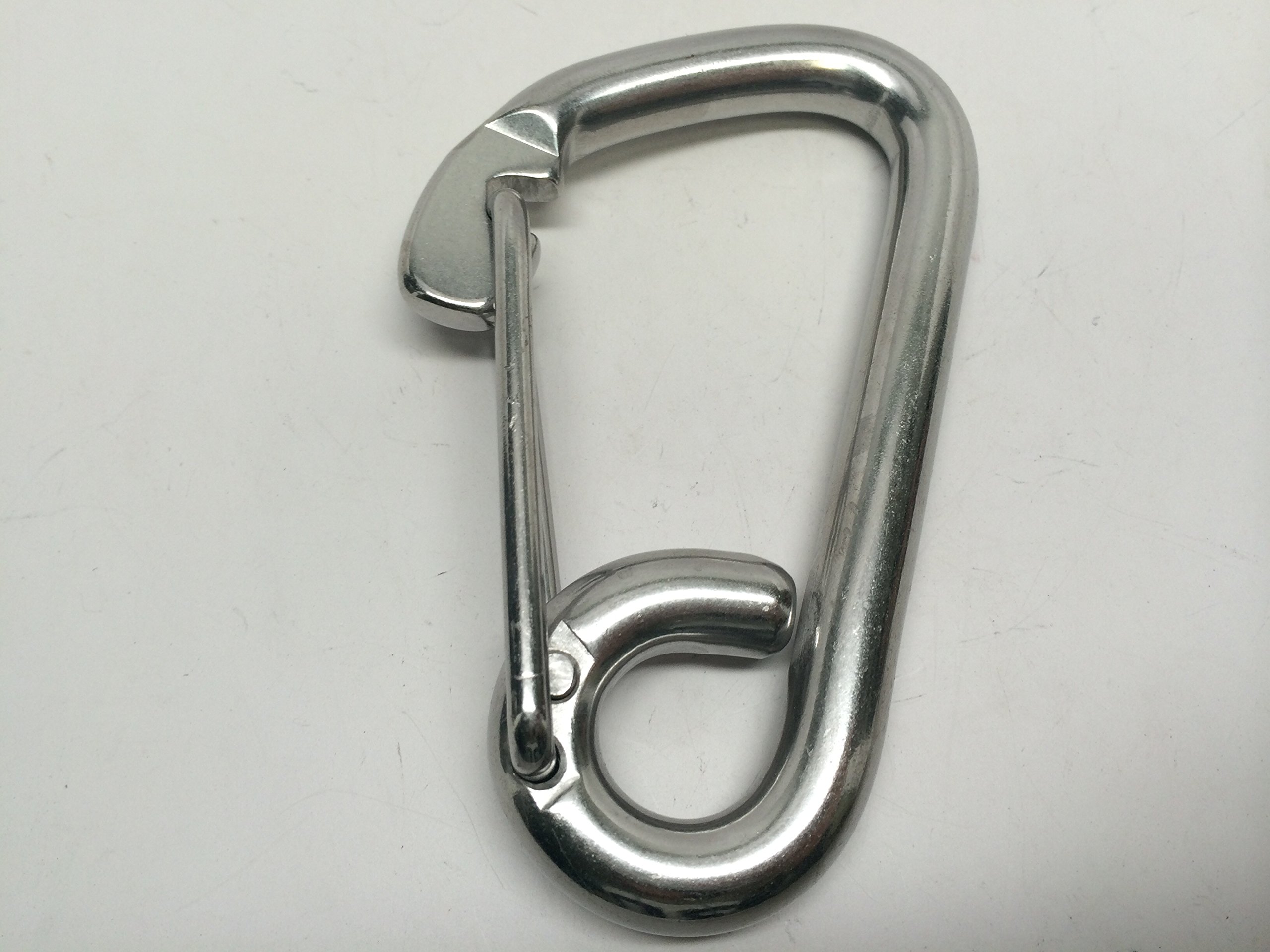 Marine Boat SS316 Rigging Secure Safety Spring SNAP Hook with Eye 5"X3"