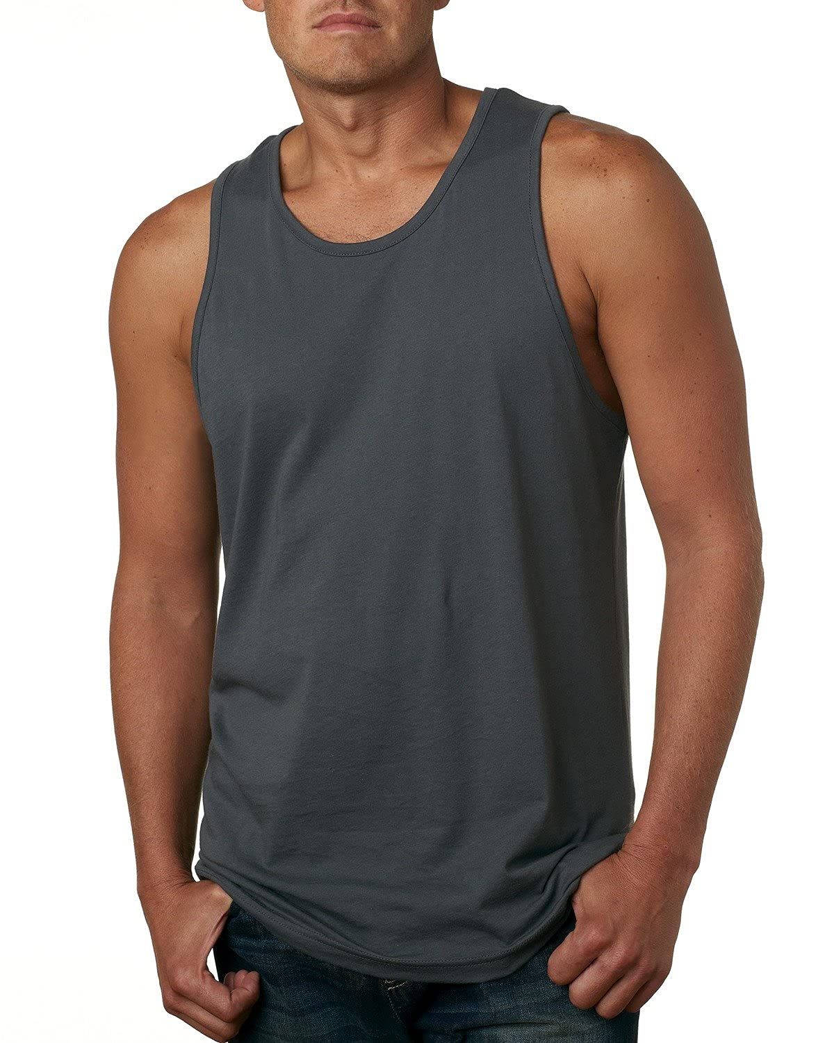 Next Level Men's Cotton Tank M HEAVY METAL