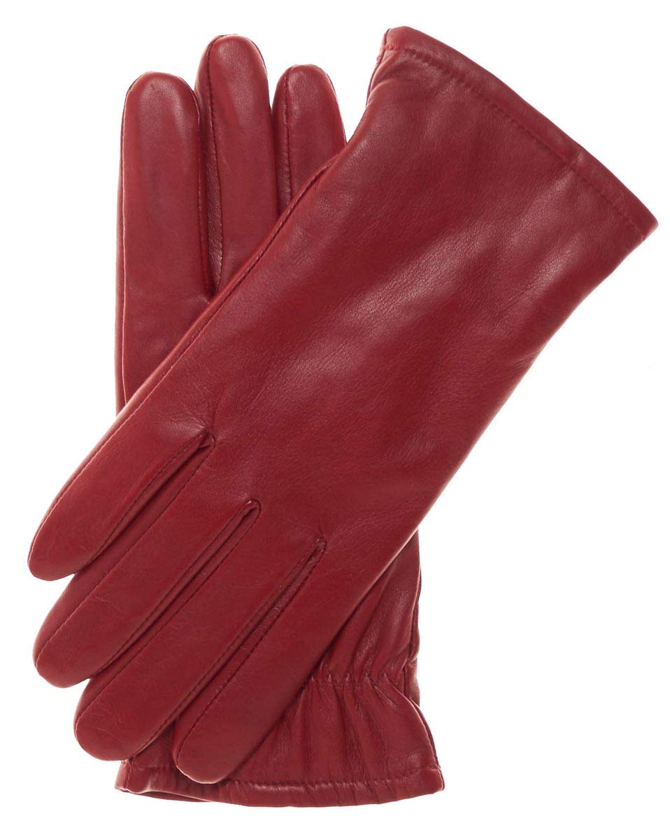 Pratt and Hart Broadway Lady’s Classic Thinsulate Lined Leather Gloves Size 8 Black