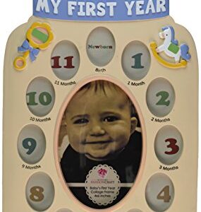 Fashioncraft My First Year Baby Bottle Collage Frame